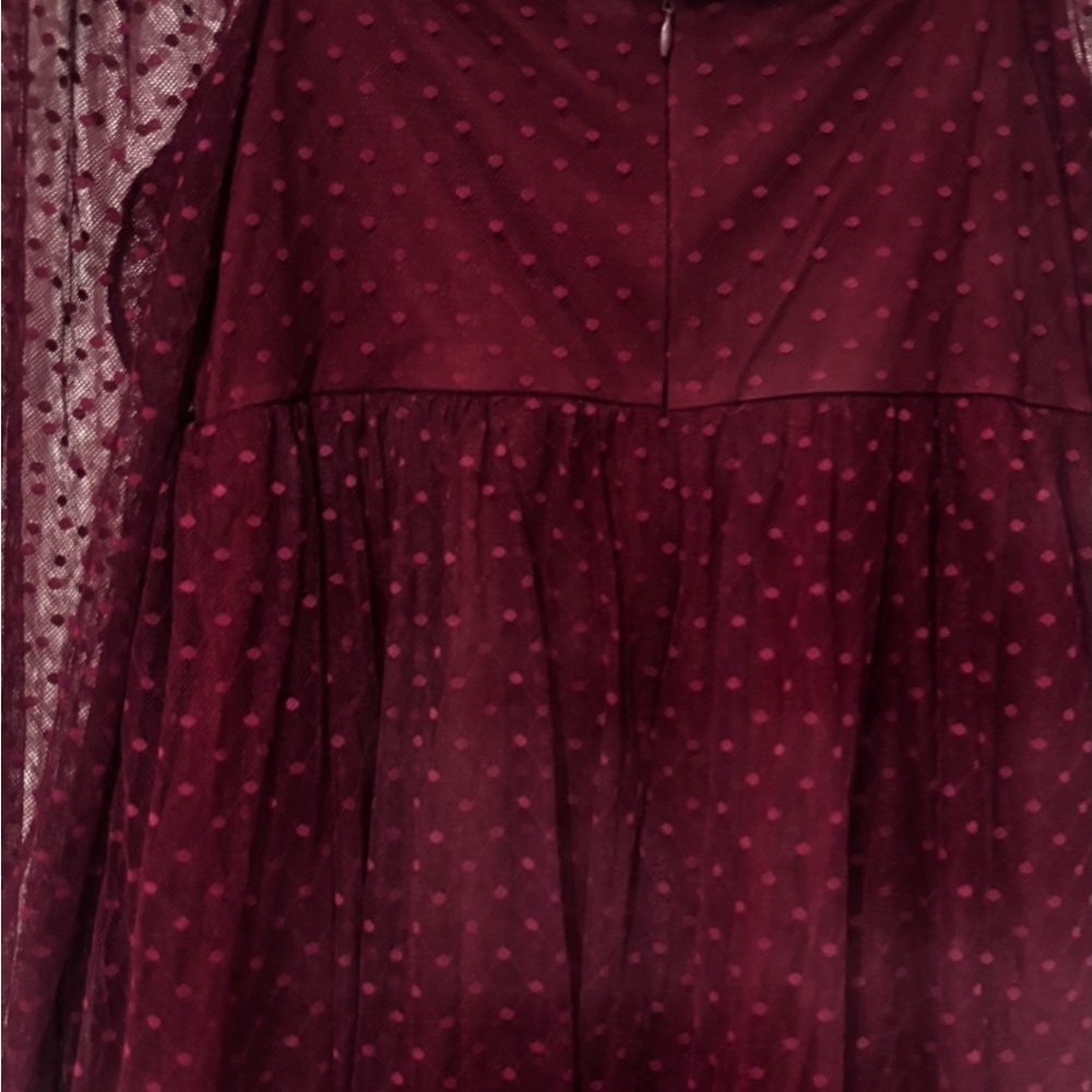 Lulu's Deep Red Mini Dress - Picture 3 of 12
